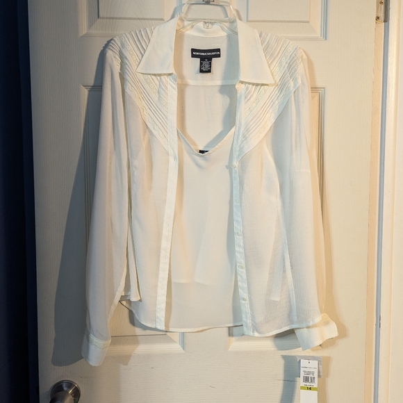 Norton McNaughton Blouse - Picture 1 of 8